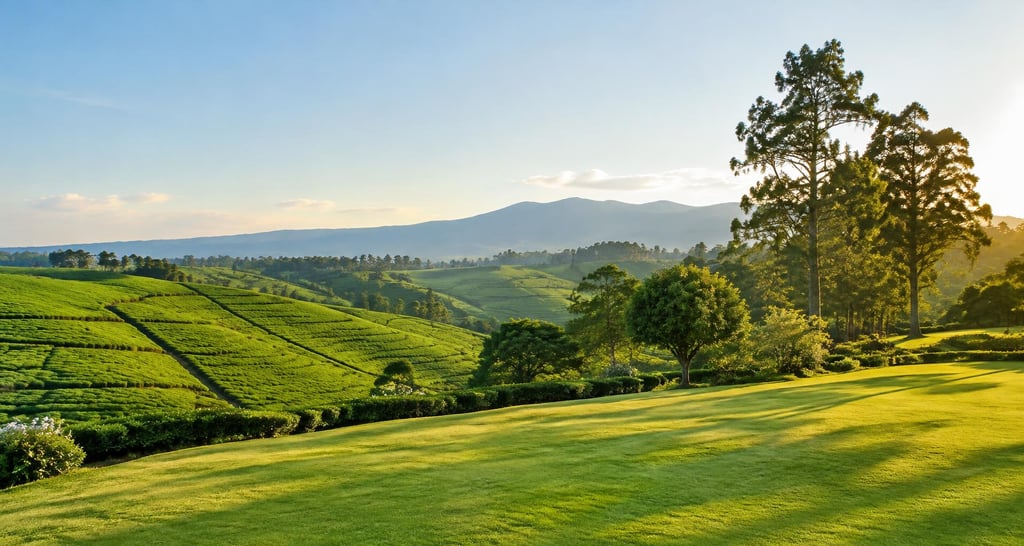Tea Garden Stroll